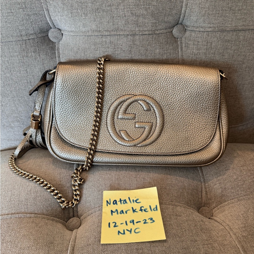 Gucci Disco SoHo Crossbody - Champagne
